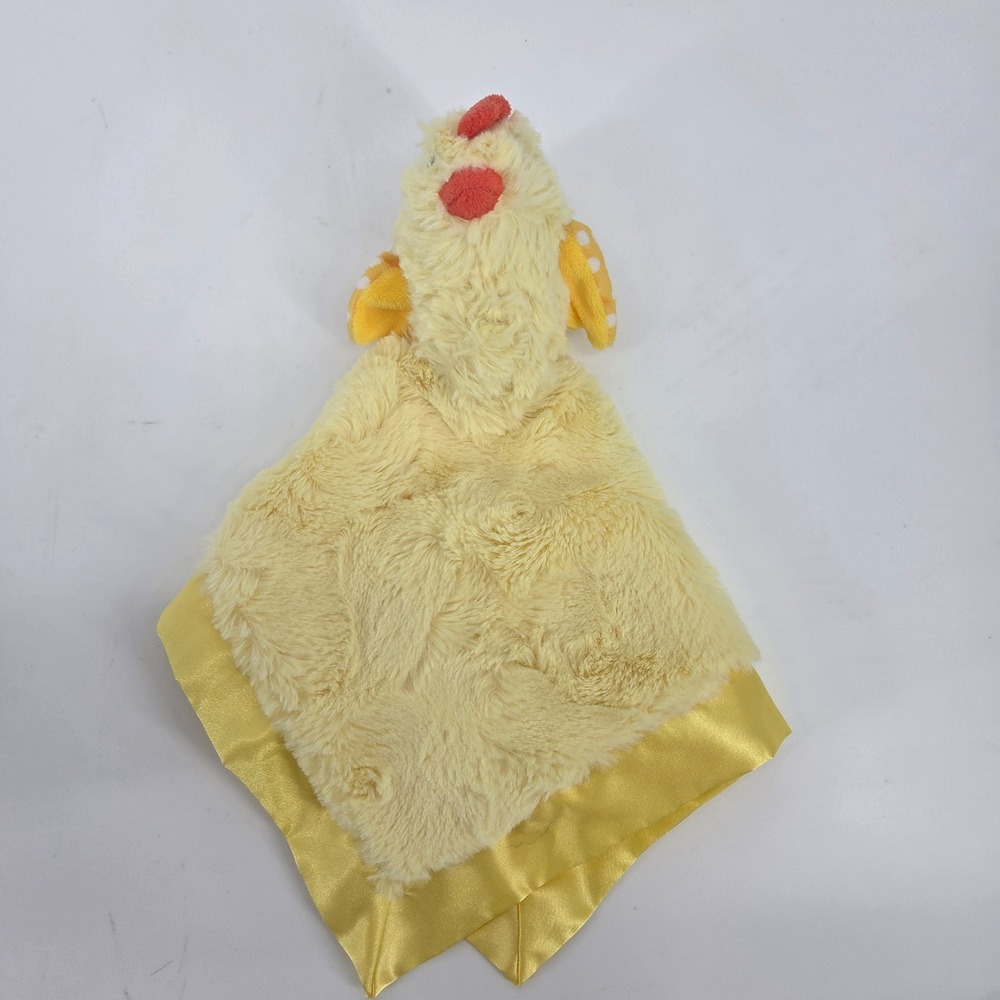 Cloud Island Plush Chicken Security Blanket Yellow Baby Lovey Soft